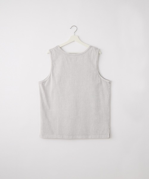 SERACE（セラス）の「【SERACE】Loose side slit layered tank top / ルーズサイドスリットレイヤードタンクトップ（タンクトップ・メンズ・ブラック系/グレー系・L/M/S）」の14枚目の写真