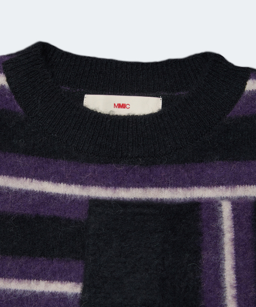 MMIC（エムエムアイシー）の「SABLE ROUNDNECK (NAVY)（ニット/セーター・メンズ・その他・M/L/XL）」の2枚目の写真