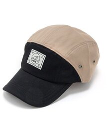 PEEPS（ピープス）の「two tone curved camp cap(black)（キャップ）」