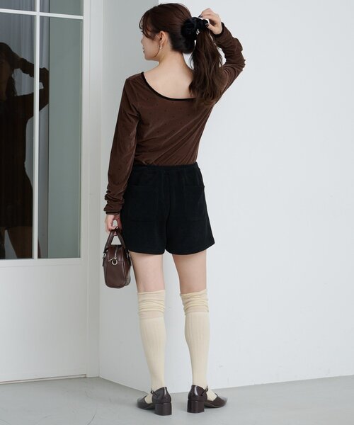 Kastane（カスタネ）の「【新色追加】2WAYハイソックス（ソックス/靴下・レディース・アイボリー/グレー/ホワイト・FREE）」の22枚目の写真