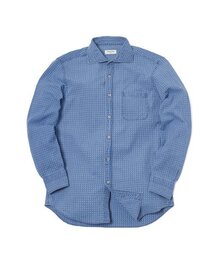 PRODESHIRT（プロデシャツ）の「[レギュラー] ロイヤルヴィンテージビジューデニムシャツ (サファイアブルー)（シャツ/ブラウス）」