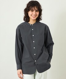 【GREY LABEL】バンドカラーシャツ