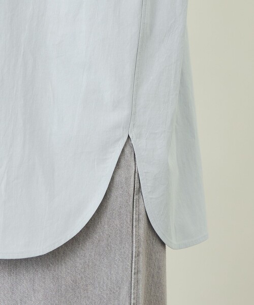MACKINTOSH PHILOSOPHY(マッキントッシュ フィロソフィー)の「【GREY LABEL】バンドカラーシャツ(シャツ/ブラウス・レディース・ブラック/ブルー/ライトグレー/オフホワイト・2)」の14枚目の写真