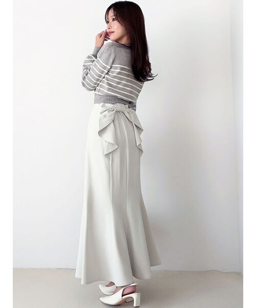 RESEXXY（リゼクシー）の「バックリボンマーメイドスカート（スカート・レディース・ブラック/アイボリー/ミント・FREE）」の19枚目の写真