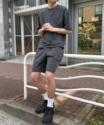 MAGASIN DE MODE Brew（マガジンデモードブリュー）の「【MAGASIN DE MODE Brew】UVカットクールタッチセットアップ　接触冷感/吸汗速乾/裾調整ドロスト付き  6277-6656（セットアップ）」