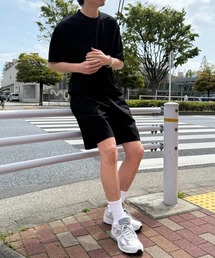MAGASIN DE MODE Brew（マガジンデモードブリュー）の「【MAGASIN DE MODE Brew】UVカットクールタッチセットアップ　接触冷感/吸汗速乾/裾調整ドロスト付き  6277-6656（セットアップ）」