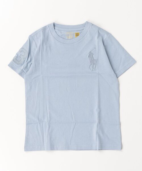 POLO RALPH LAUREN CHILDRENSWEAR(ポロ ラルフ ローレン チルドレンズウェア)の「Big Pony コットン ジャージー Tシャツ(Tシャツ/カットソー・キッズ・ブルー系5・7/6/4/3)」の3枚目の写真
