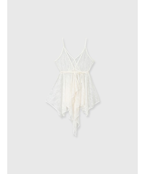 anuans（アニュアンス）の「チュールレースジレ（その他アウター・レディース・ブラック/アイボリー・F）」の20枚目の写真