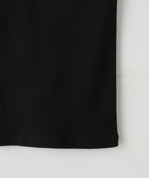 plage（プラージュ）の「rib タンクトップ（タンクトップ・レディース・ブラック/ホワイト・FREE）」の5枚目の写真