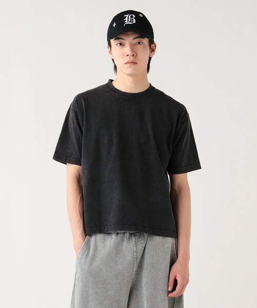 BEAMS HEART(ビームスハート)の「【ユニセックス】ワイド ショート Tシャツ(Tシャツ/カットソー・メンズ・ブラック/ホワイト・SMALL/MEDIUM/LARGE)」の2枚目の写真