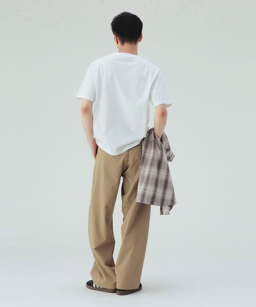 BEAMS HEART(ビームスハート)の「【ユニセックス】ワイド ショート Tシャツ(Tシャツ/カットソー・メンズ・ブラック/ホワイト・SMALL/MEDIUM/LARGE)」の20枚目の写真