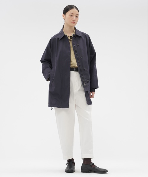 MARGARET HOWELL(マーガレットハウエル)の「SUPER FINE COTTON POPLIN(シャツ/ブラウス・レディース・イエロー/ネイビー・2/1)」の8枚目の写真