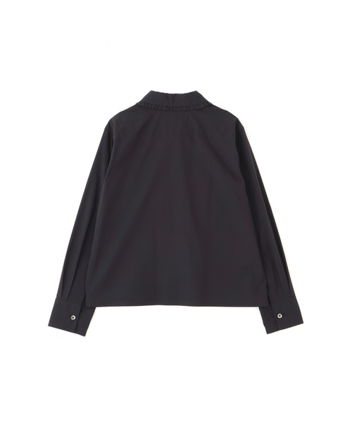 MARGARET HOWELL(マーガレットハウエル)の「SUPER FINE COTTON POPLIN(シャツ/ブラウス・レディース・イエロー/ネイビー・2/1)」の5枚目の写真