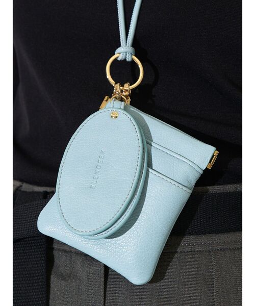 ELENDEEK（エレンディーク）の「ミラースマートフォンショルダー（スマホグッズ・レディース・ライトブルー/ブラック/オフホワイト・FREE）」の15枚目の写真