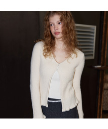 MAGNET ARCHIVE（マグネット アーカイブ）の「Ring Button Cardigan (Beige)（カーディガン/ボレロ）」
