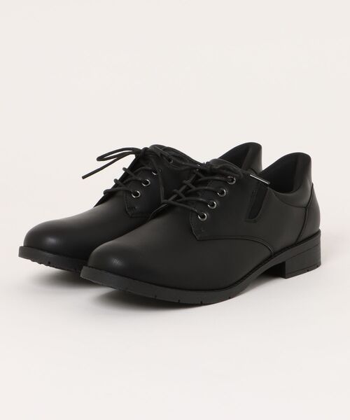 shutte(シュッテ)の「【Shutte】スパットシューズ(レースアップタイプ)手を使わずに履ける(ドレスシューズ・レディース・ブラック・23.0cm/23.5cm/24.0cm/24.5cm/25.0cm/22.5cm)」の1枚目の写真