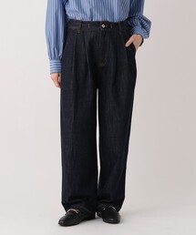 Afternoon Tea（アフタヌーンティー）の「オーガビッツデニムタックカーブパンツ（デニムパンツ）」