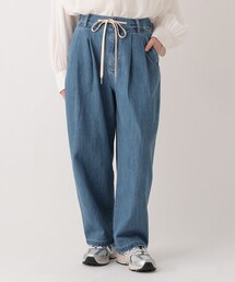 Afternoon Tea（アフタヌーンティー）の「オーガビッツデニムタックカーブパンツ（デニムパンツ）」