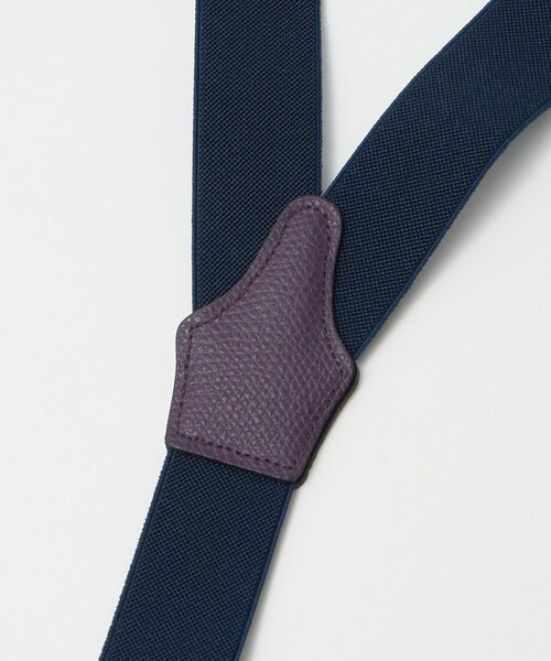 UNITED ARROWS（ユナイテッドアローズ）の「ナロ―  サスペンダー（サスペンダー・メンズ・ダークブラウン/ネイビー・FREE）」の9枚目の写真