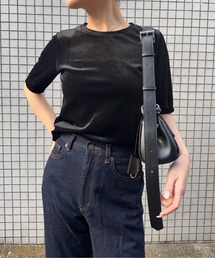 DRAW（ドロー）の「DRAW(ドロー) / シアー ベロアプルオーバー（Tシャツ/カットソー）」