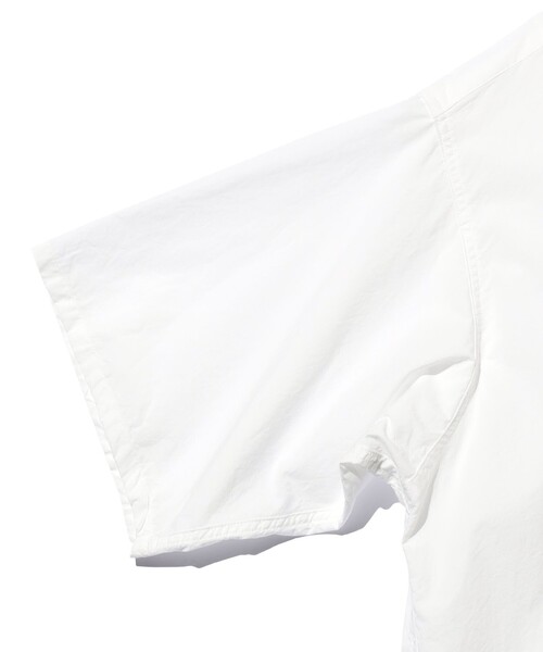 BEAMS PLUS(ビームスプラス)の「Open Collar Peruvian Pima(シャツ/ブラウス・メンズ・ホワイト・X-LARGE/LARGE/SMALL/MEDIUM)」の4枚目の写真