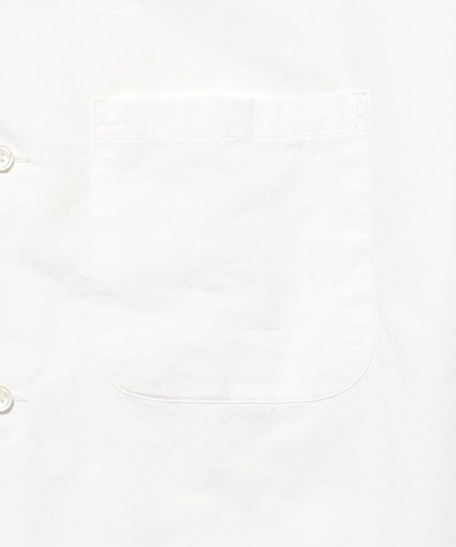 BEAMS PLUS(ビームスプラス)の「Open Collar Peruvian Pima(シャツ/ブラウス・メンズ・ホワイト・X-LARGE/LARGE/SMALL/MEDIUM)」の6枚目の写真