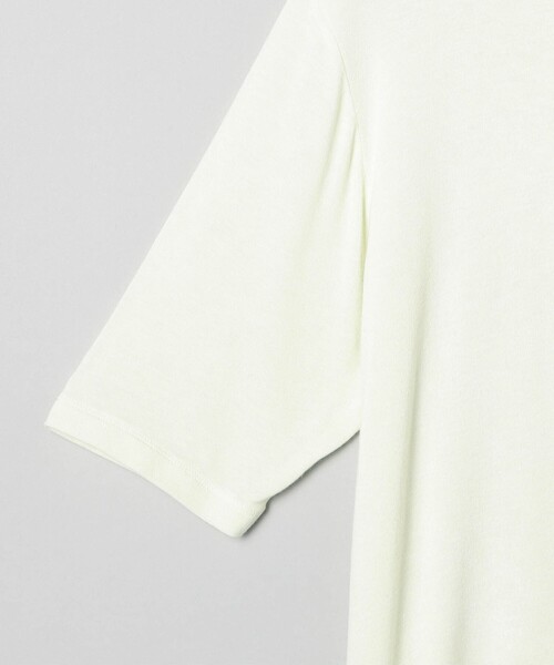 RONEL(ロネル)の「【RONEL】ベア天竺バックノットハーフスリーブ(Tシャツ/カットソー・レディース・ライム/ライトグレー/ブラック・FREE)」の5枚目の写真