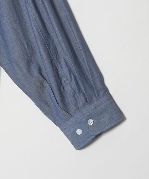 Steven Alan（スティーブンアラン）の「＜Steven Alan＞ シアー デニム レギュラーカラー シャツ LOOSE（シャツ/ブラウス・メンズ・コバルトブルー/ネイビー・S/M/L/XL）」の13枚目の写真