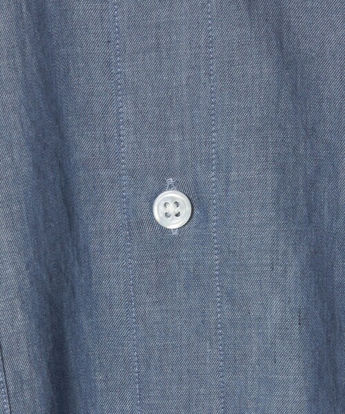 Steven Alan（スティーブンアラン）の「＜Steven Alan＞ シアー デニム レギュラーカラー シャツ LOOSE（シャツ/ブラウス・メンズ・コバルトブルー/ネイビー・S/M/L/XL）」の15枚目の写真