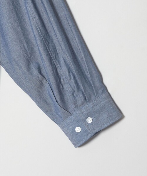 Steven Alan(スティーブンアラン)の「<Steven Alan> シアーデニム レギュラーカラー シャツ LOOSE(シャツ/ブラウス・メンズ・コバルトブルー/ネイビー・S/M/L/XL)」の22枚目の写真