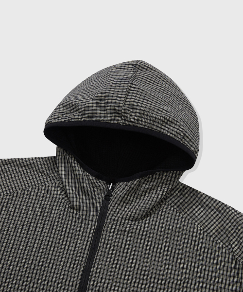 KIIMUIR(キミュア)の「リバーシブルワッフルフードジップアップ_ブラック(その他アウター・メンズ・ブラック・MEDIUM/LARGE/X-LARGE)」の11枚目の写真
