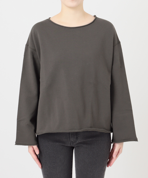 JOURNAL STANDARD relume(ジャーナルスタンダード レリューム)の「クロップドスウェット(スウェット・レディース・ブラック系その他/ベージュ・FREE)」の19枚目の写真