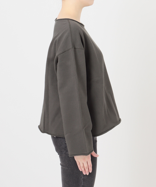 JOURNAL STANDARD relume(ジャーナルスタンダード レリューム)の「クロップドスウェット(スウェット・レディース・ブラック系その他/ベージュ・FREE)」の22枚目の写真