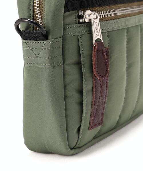 AVIREX(アヴィレックス)の「FLIGHT NYLON "BOX SHOULDER BAG" / フライト ナイロン ボックス ショルダーバッグ / AVIREX / アヴィレックス(ショルダーバッグ・メンズ・その他10/ブラック・F)」の11枚目の写真