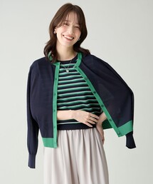 ANY（エニィ）の「ツインニットセット（ノースリーブニット＋カーディガン）（アンサンブル）」