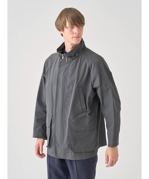 JOHN SMEDLEY(ジョンスメドレー)の「コットンナイロングログラン ハンティングジャケット(その他アウター・メンズ・グレー・2/3)」の7枚目の写真
