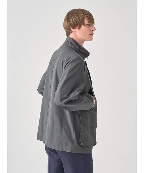 JOHN SMEDLEY(ジョンスメドレー)の「コットンナイロングログラン ハンティングジャケット(その他アウター・メンズ・グレー・2/3)」の8枚目の写真
