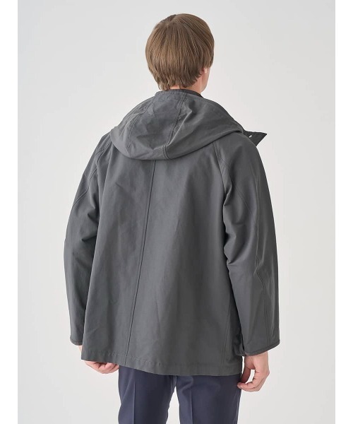 JOHN SMEDLEY(ジョンスメドレー)の「コットンナイロングログラン ハンティングジャケット(その他アウター・メンズ・グレー・2/3)」の9枚目の写真