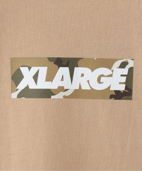 XLARGE KIDS(エクストララージキッズ)の「【人気商品再入荷】【直営店で取り扱い無し】迷彩ロゴ半袖Tシャツ(Tシャツ/カットソー・キッズ・ブラック/ベージュ・140cm/120cm/130cm/110cm/100cm)」の5枚目の写真