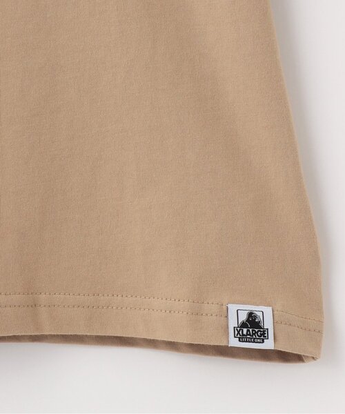 XLARGE KIDS(エクストララージキッズ)の「【人気商品再入荷】【直営店で取り扱い無し】迷彩ロゴ半袖Tシャツ(Tシャツ/カットソー・キッズ・ブラック/ベージュ・140cm/120cm/130cm/110cm/100cm)」の7枚目の写真