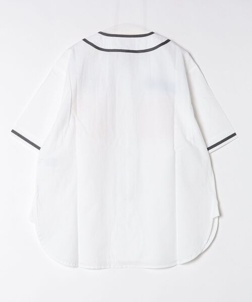 Vivienne Westwood MAN（ヴィヴィアンウエストウッドマン）の「パッチワークベースボールシャツ（シャツ/ブラウス・メンズ・ホワイト・FREE）」の2枚目の写真