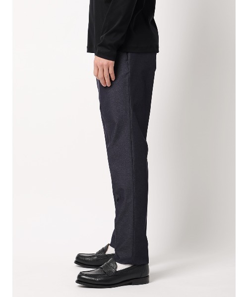 SUIT SQUARE(スーツスクエア)の「スマみえタックテーパードパンツ ウォッシャブル ストレッチ CROSS MOVA(スラックス・メンズ・ネイビー・L/M/S)」の5枚目の写真
