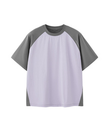 リフレクションスクラッチクラシックラグランショートスリーブ（4 COLORS）