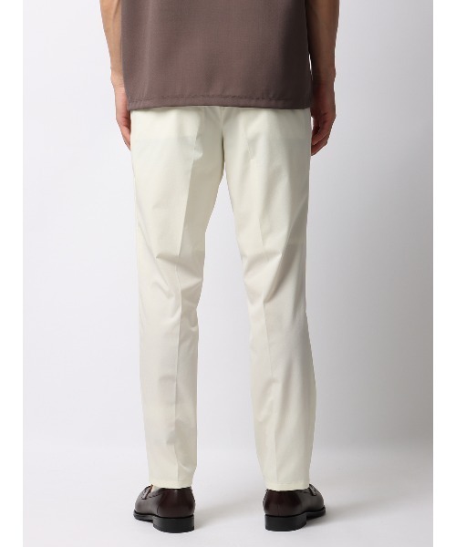 SUIT SQUARE（スーツスクエア）の「みんなのパンツ イージーテーパードパンツ ウォッシャブル ストレッチ 裾上げ済み（スラックス・メンズ・ホワイト/ベージュ・LL/L/M/S/5L/4L/3L）」の9枚目の写真