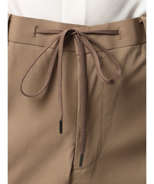 SUIT SQUARE（スーツスクエア）の「みんなのパンツ イージーテーパードパンツ ウォッシャブル ストレッチ 裾上げ済み（スラックス・メンズ・ホワイト/ベージュ・LL/L/M/S/5L/4L/3L）」の19枚目の写真