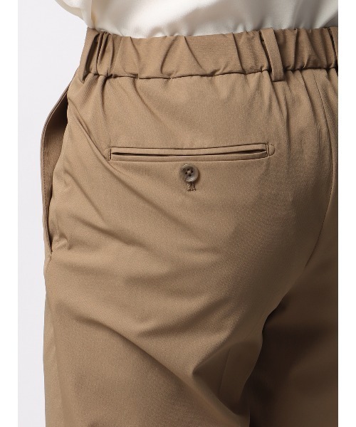 SUIT SQUARE（スーツスクエア）の「みんなのパンツ イージーテーパードパンツ ウォッシャブル ストレッチ 裾上げ済み（スラックス・メンズ・ホワイト/ベージュ・LL/L/M/S/5L/4L/3L）」の21枚目の写真