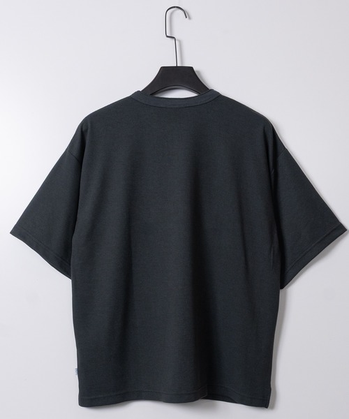 DISCUS(ディスカス)の「【15】〔DISCUS/ディスカス〕COOLMAX ワッフルヘンリー 半袖Tシャツ(Tシャツ/カットソー・メンズ・スミクロ/オフホワイト/ブルーグレー/ブラック・LARGE/MEDIUM/X-LARGE)」の21枚目の写真