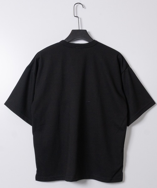 DISCUS(ディスカス)の「【15】〔DISCUS/ディスカス〕COOLMAX ワッフルヘンリー 半袖Tシャツ(Tシャツ/カットソー・メンズ・スミクロ/オフホワイト/ブルーグレー/ブラック・LARGE/MEDIUM/X-LARGE)」の20枚目の写真