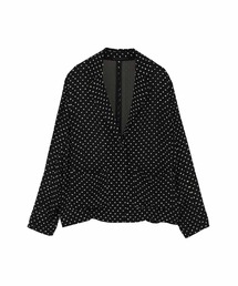 martinique（マルティニーク）の「【l’heritage martinique/レリタージュ マルティニーク】ドットカットジャガードジャケット（セットアップ可）（テーラードジャケット）」