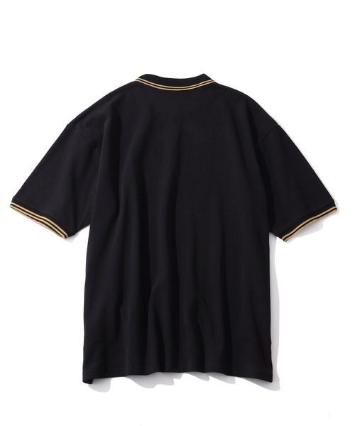 BEVERLY HILLS POLO CLUB(ビバリーヒルズポロクラブ)の「【BEVERLY HILLS POLO CLUB/ビバリーヒルズポロクラブ】リブライン 鹿の子ポロシャツ(ポロシャツ・メンズ・ネイビー/グリーン/オリーブ/サックスブルー/ブラック/オフホワイト・L/LL/M)」の13枚目の写真